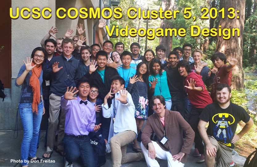 COSMOS Game Design Cluster 2013.