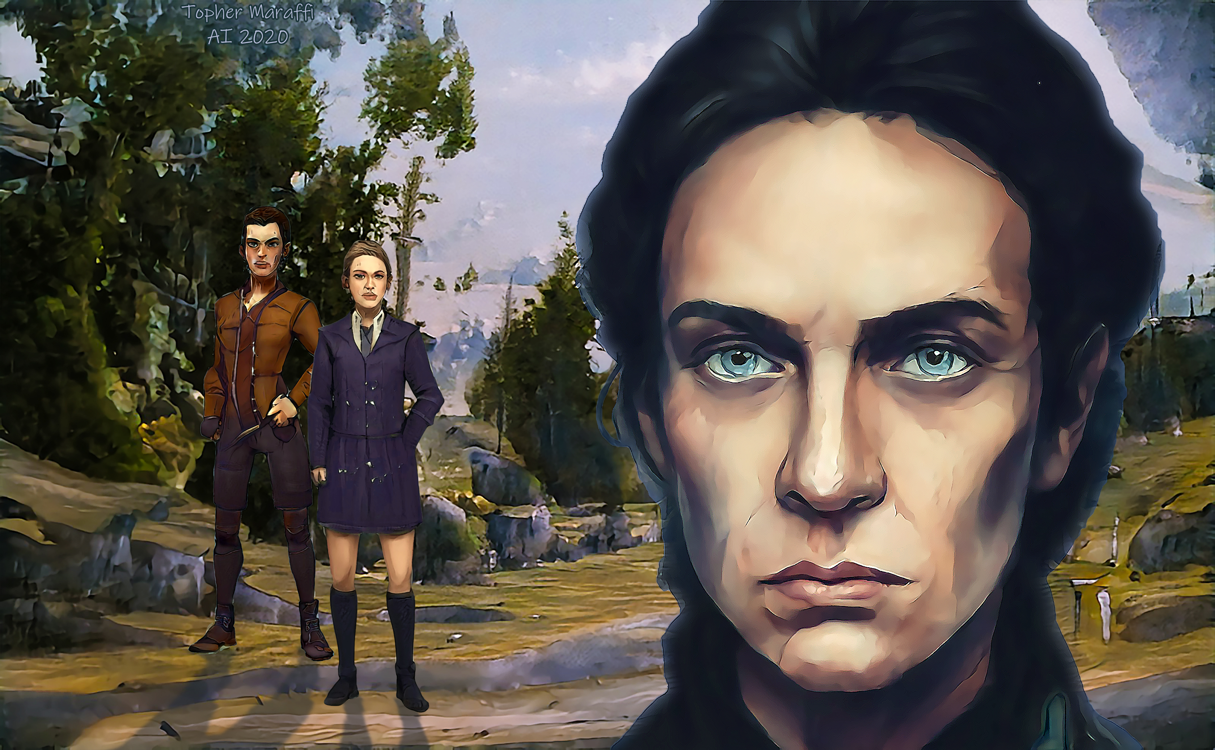Sherlock AI Concept Art, Maraffi 2020.