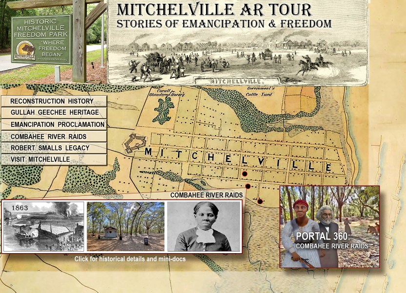 Mitchelville AR Tour Web Design 2020